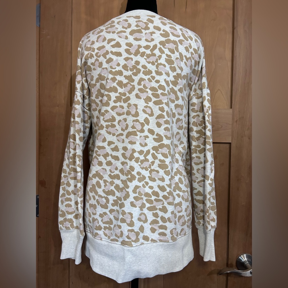 Aerie Leopard Print Sweatshirt - Picture 2 of 7